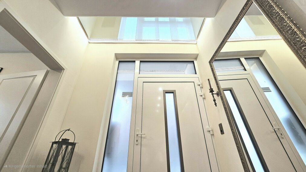 Entrée (EG) mit Deckenfenster 